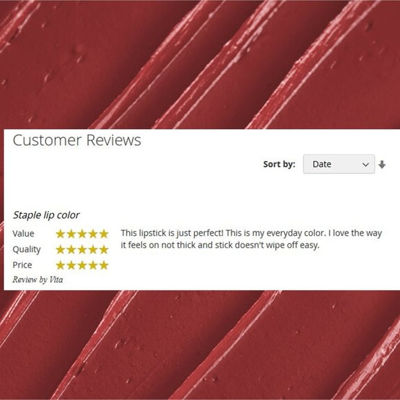 BELLÁPIERRE COSMETICS Mineral Lipstick in Envy - Picture 4 of 6